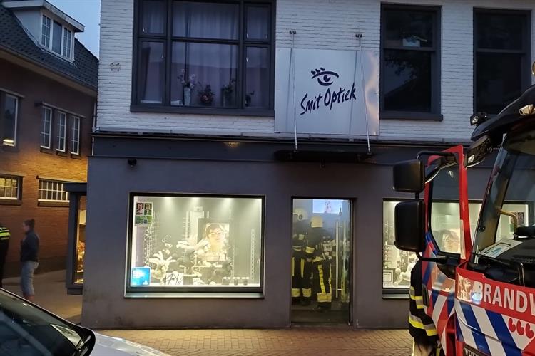 Brandalarm bij opticien in Drachten  Brandalarm bij opticien in Drachten